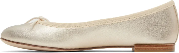 Repetto Gold Cendrillon Ballerina Flats - Image 3