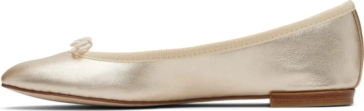 Repetto Gold Cendrillon Ballerina Flats - Image 3