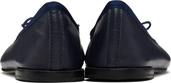 Repetto Navy Cendrillon Ballerina Flats - Image 2