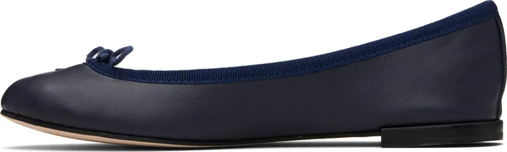 Repetto Navy Cendrillon Ballerina Flats - Image 3