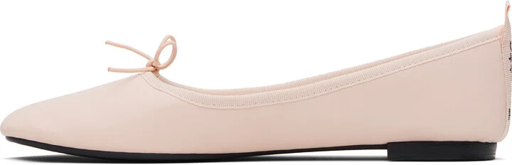 Repetto Pink Garance Square-Toe Ballerina Flats - Image 3