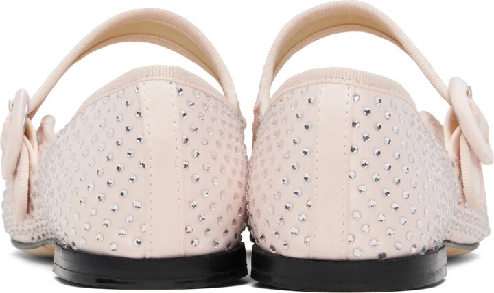 Repetto Pink Georgia Mary Jane Ballerina Flats - Image 2