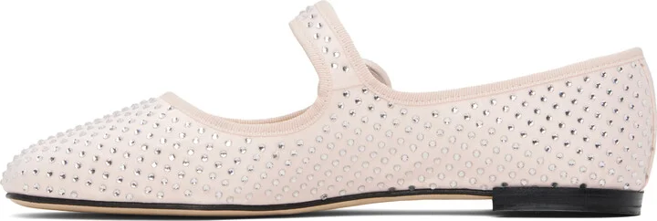 Repetto Pink Georgia Mary Jane Ballerina Flats - Image 3