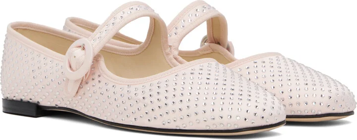 Repetto Pink Georgia Mary Jane Ballerina Flats - Image 4