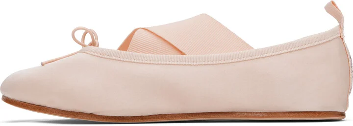 Repetto Pink Gianna Ballerina Flats - Image 3