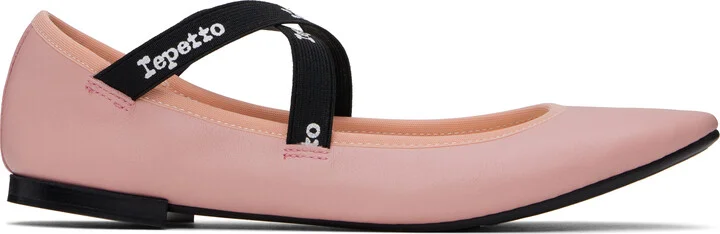 Repetto Pink Joana Ballerina Flats