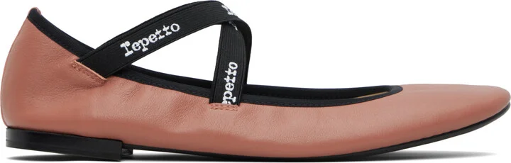 Repetto Pink Joana Mary Jane Ballerina Flats