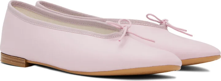 Repetto Pink Lilouh Ballerina Flats - Image 4