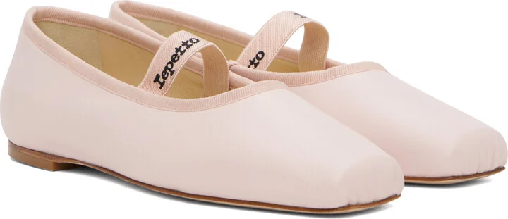 Repetto Pink Lisbeth Ballerina Flats - Image 4