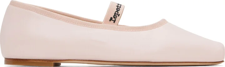 Repetto Pink Lisbeth Ballerina Flats