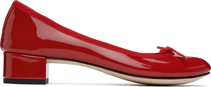 Repetto Red Camille Ballet Heels