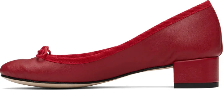 Repetto Red Camille Heels - Image 3