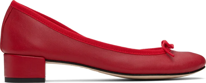 Repetto Red Camille Heels