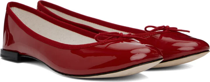 Repetto Red Cendrillon Ballerina Flats - Image 4