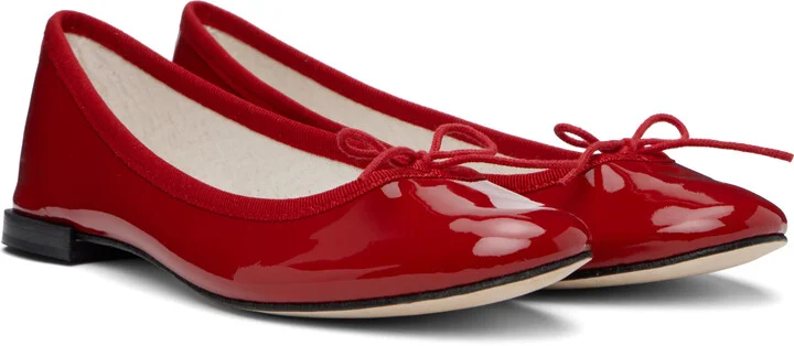 Repetto Red Cendrillon Ballerina Flats - Image 4