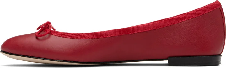 Repetto Red Cendrillon Ballerina Flats - Image 3