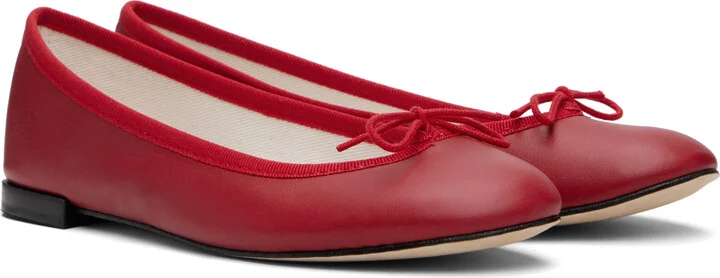 Repetto Red Cendrillon Ballerina Flats - Image 4