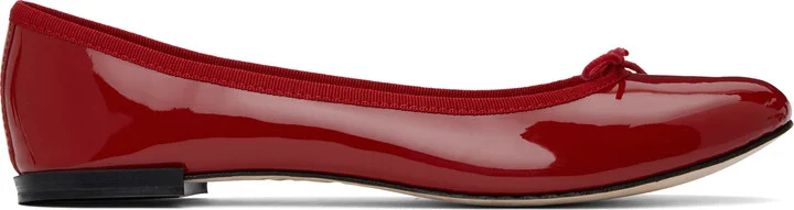 Repetto Red Cendrillon Ballerina Flats