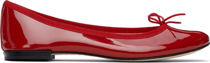 Repetto Red Cendrillon Ballerina Flats