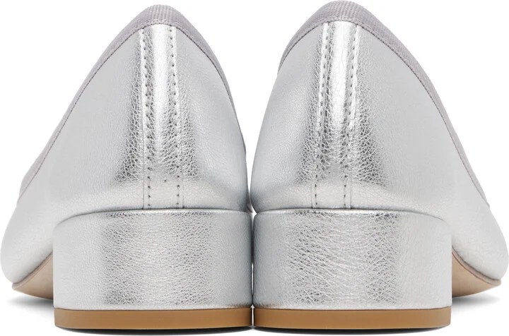 Repetto Silver Camille Heels - Image 2