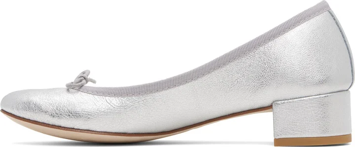 Repetto Silver Camille Heels - Image 3