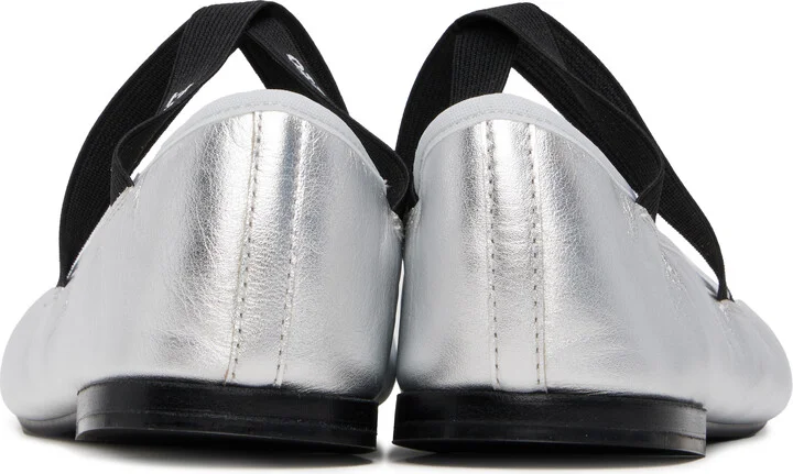 Repetto Silver Joana Mary Jane Ballerina Flats - Image 2