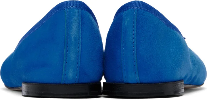 Repetto SSENSE Exclusive Blue Cendrillon Ballerina Flats - Image 2