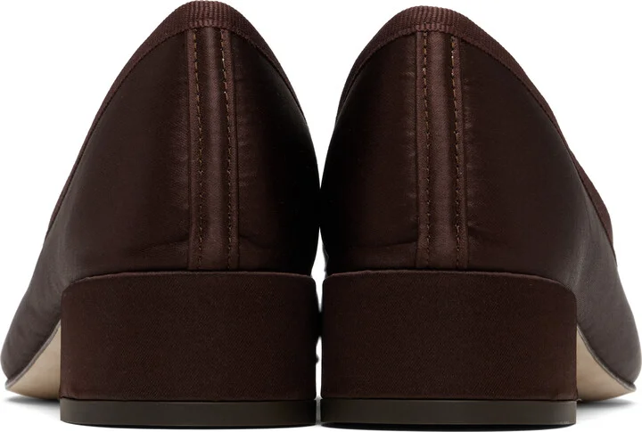 Repetto SSENSE Exclusive Brown Camille Heels - Image 2