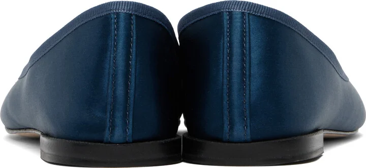 Repetto SSENSE Exclusive Navy Cendrillon Ballerina Flats - Image 2