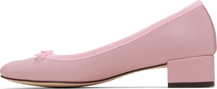 Repetto SSENSE Exclusive Pink Camille Heels - Image 3