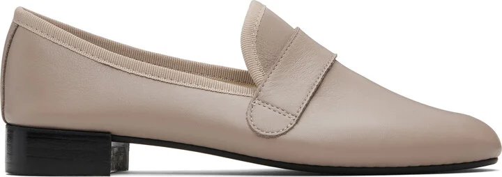 Repetto Taupe Michael Rubber-Sole Loafers