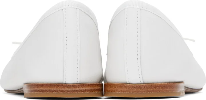 Repetto White Cendrillon Ballerina Flats - Image 2