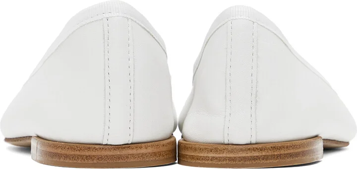 Repetto White Cendrillon Ballerina Flats - Image 2