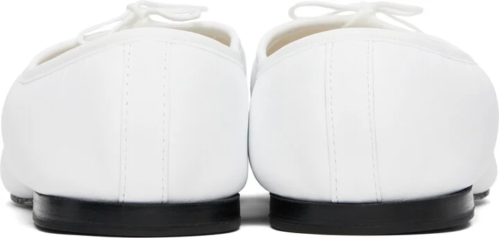 Repetto White Lucien Ballet Loafers - Image 2