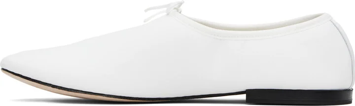 Repetto White Lucien Ballet Loafers - Image 3