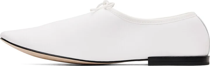 Repetto White Lucien Loafers - Image 3