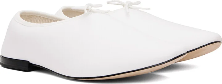 Repetto White Lucien Loafers - Image 4