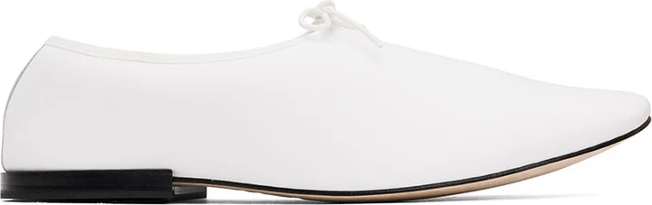 Repetto White Lucien Loafers