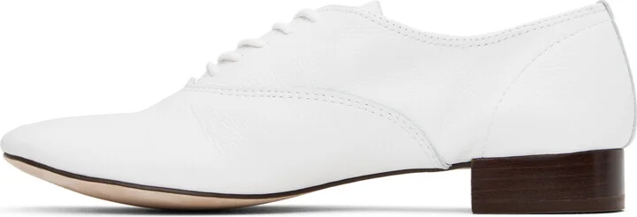 Repetto White Zizi Oxfords - Image 3