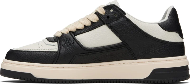 Represent Black & Off-White Apex Sneakers - Image 3