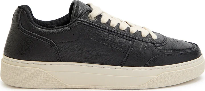 Represent Initial Leather Sneakers