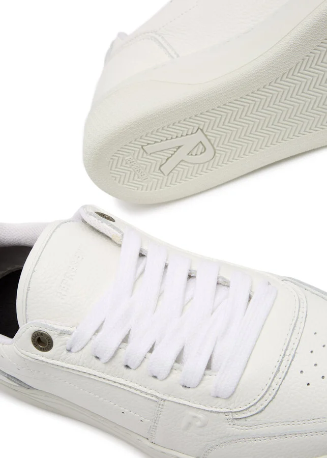 Represent Initial Panelled Leather Sneakers - Image 4