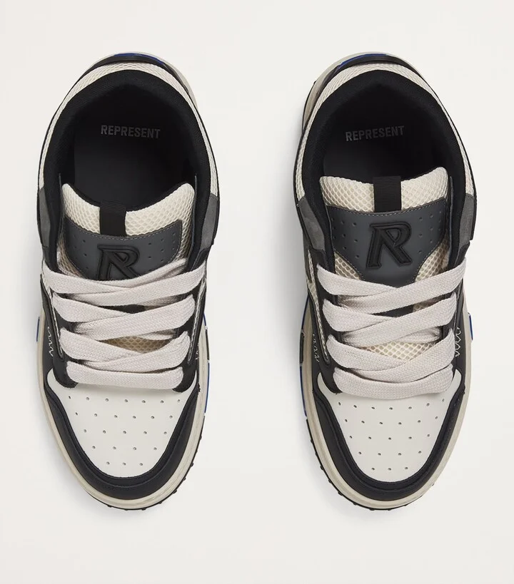 Represent Leather Reptor Low-Top Sneakers - Image 3
