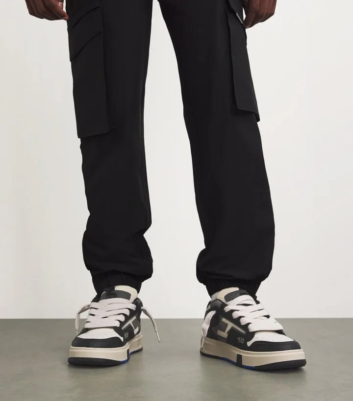 Represent Leather Reptor Low-Top Sneakers - Image 6