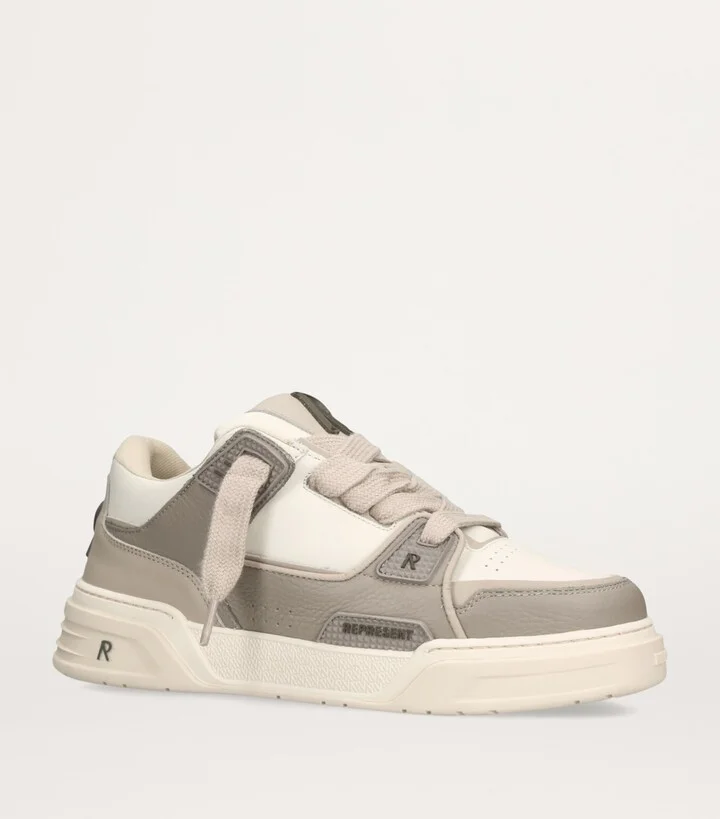 Represent Leather Studio Sneakers - Image 4
