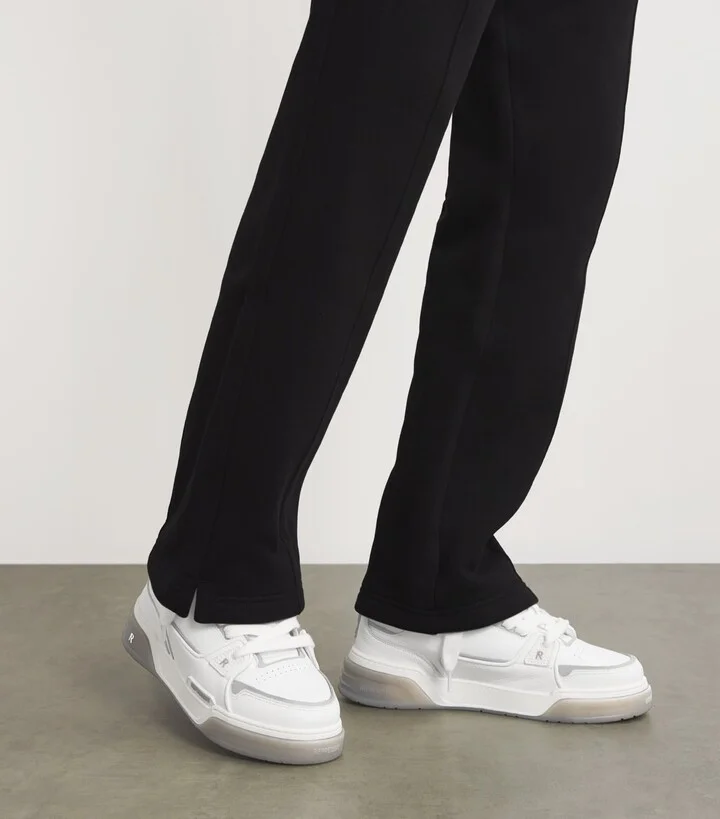 Represent Leather Studio Sneakers - Image 4