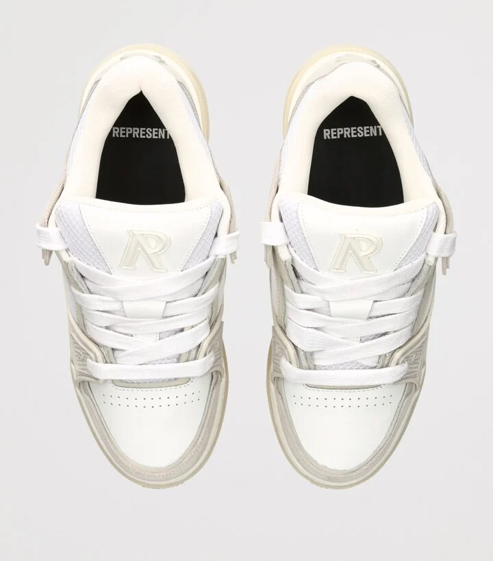 Represent Leather Studio Sneakers - Image 4