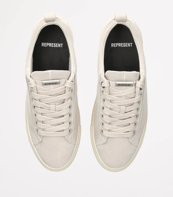 Represent Suede Alpha 2.0 Sneakers - Image 4