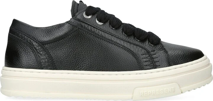 Represent Tumbled Leather Htn Sneakers
