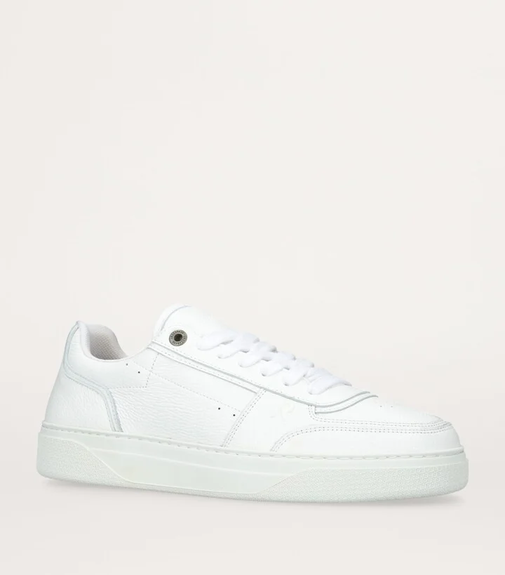 Represent Tumbled Leather Initial Sneakers - Image 3